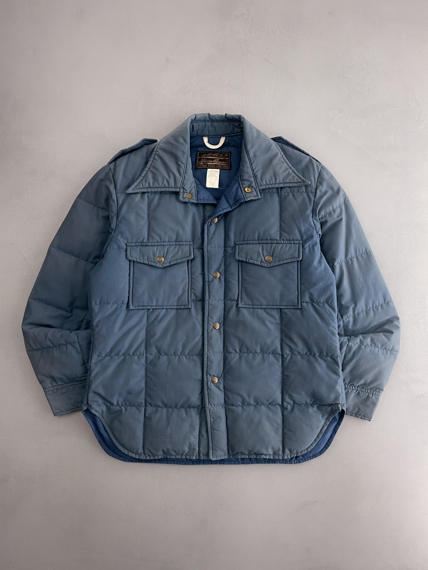 70's Eddie Bauer Quilted Down Jacket [M]