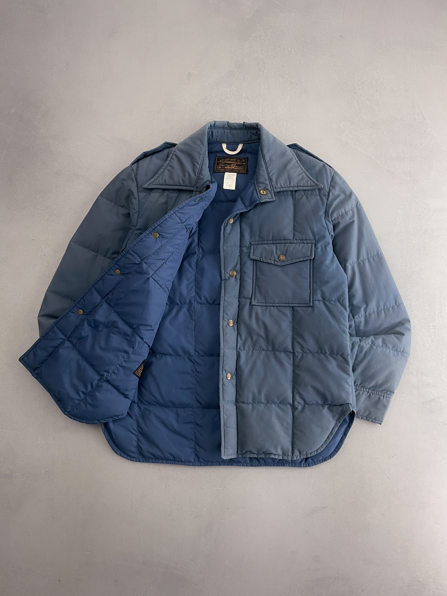 70's Eddie Bauer Quilted Down Jacket [M]