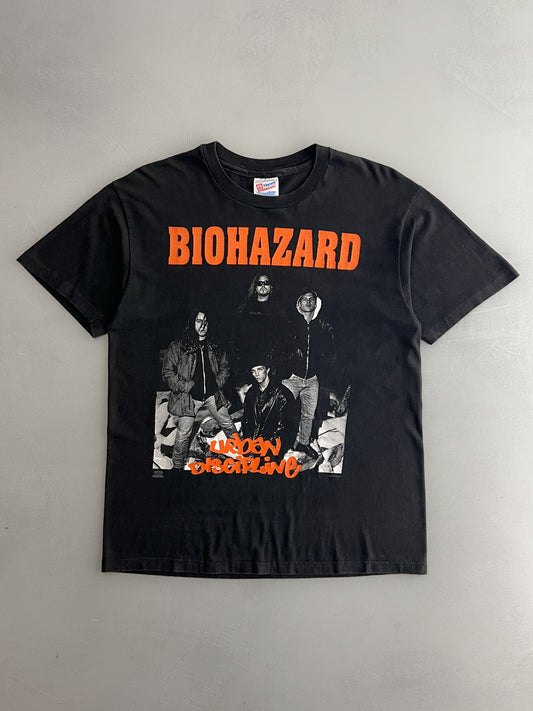 '92 Biohazard 'Urban Discipline' Tee [L]