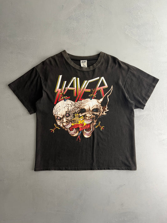 '91 Slayer 'Decade Of Aggression' Tour Tee [L]