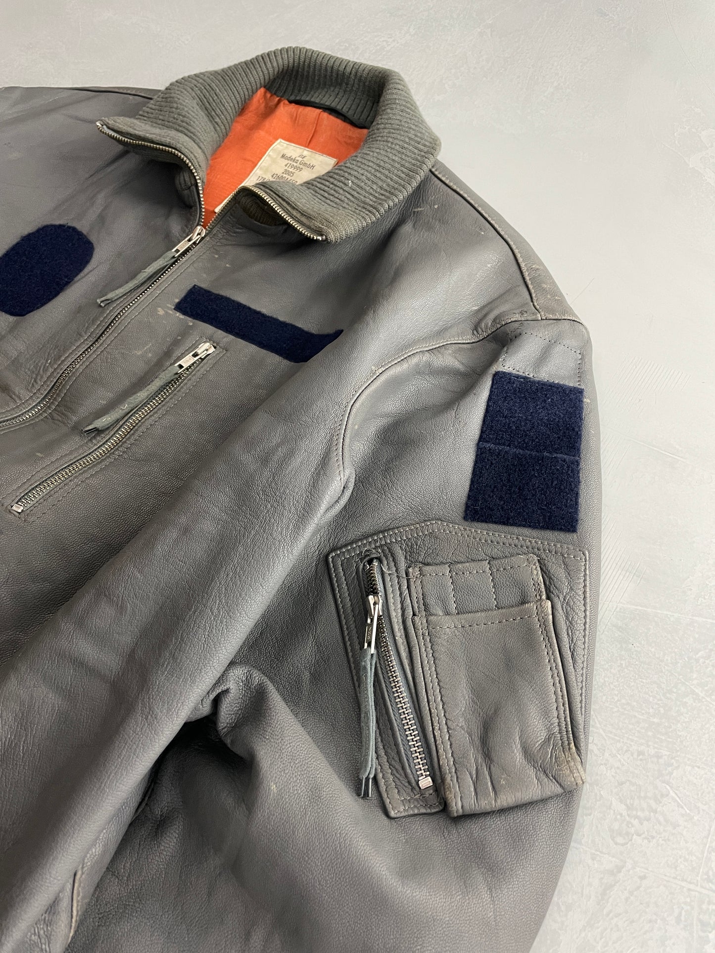 Leather Flight Jacket [XL]