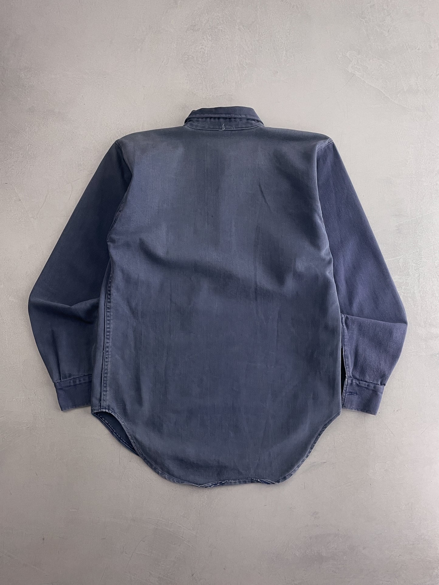 40's British Cotton Twill Pullover [S]