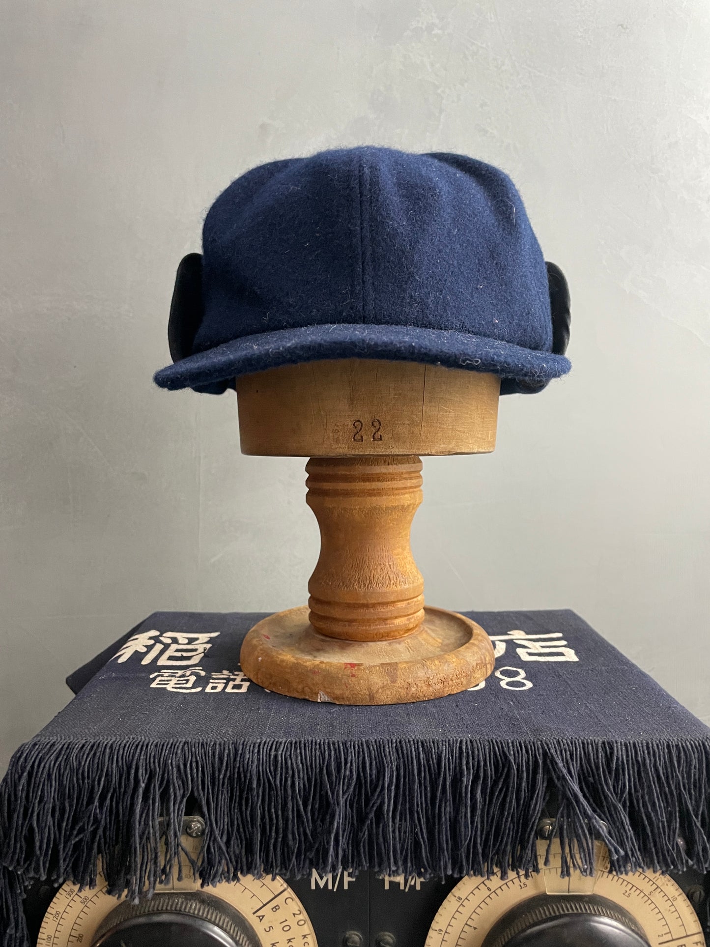 Made in USA Wool Flap Cap