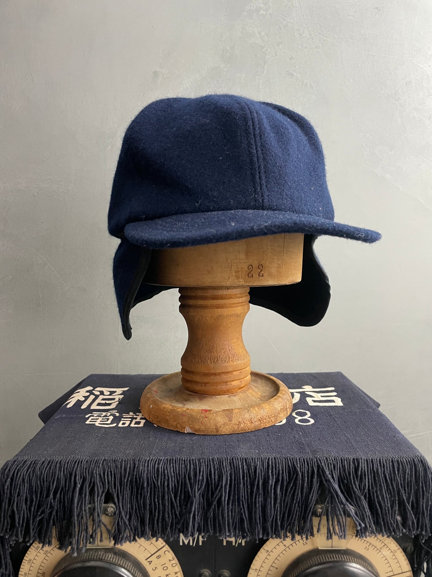 Made in USA Wool Flap Cap