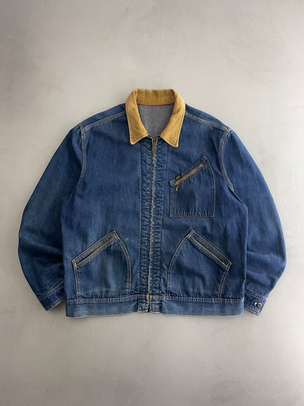 60's Lee 191-LB Denim Work Jacket [XL]