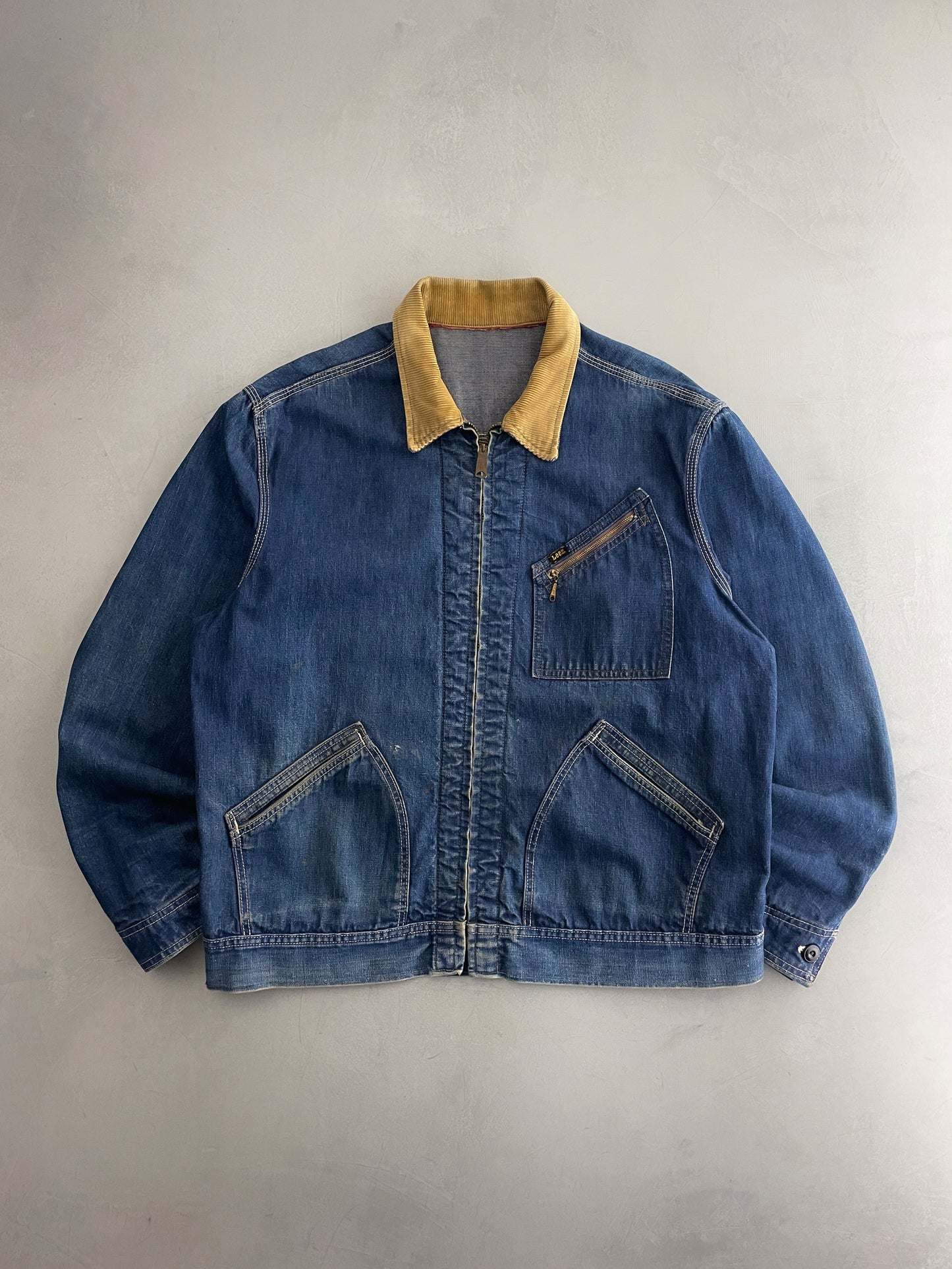 60's Lee 191-LB Denim Work Jacket [XL]