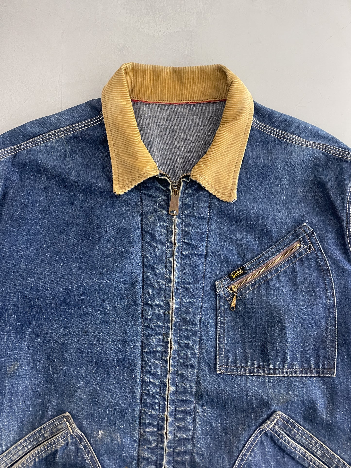 60's Lee 191-LB Denim Work Jacket [XL]