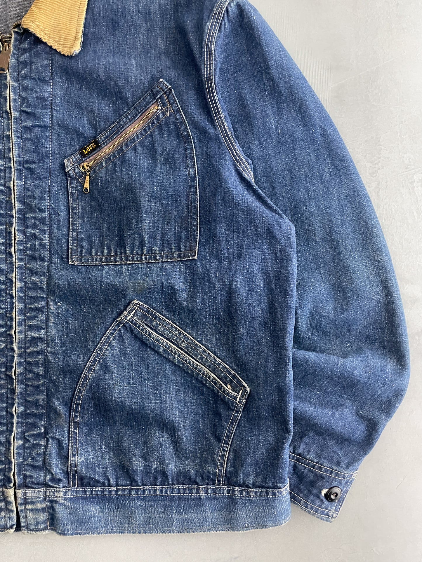 60's Lee 191-LB Denim Work Jacket [XL]