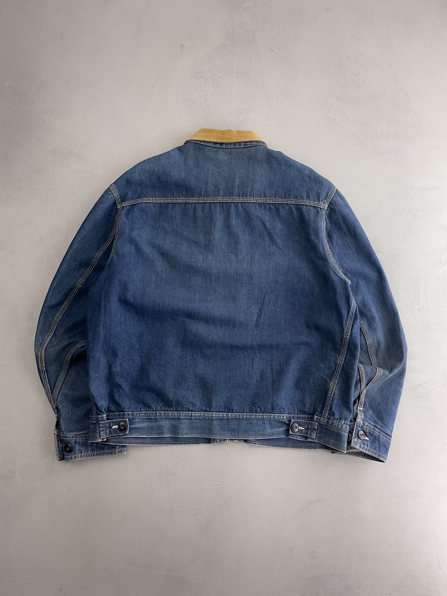 60's Lee 191-LB Denim Work Jacket [XL]