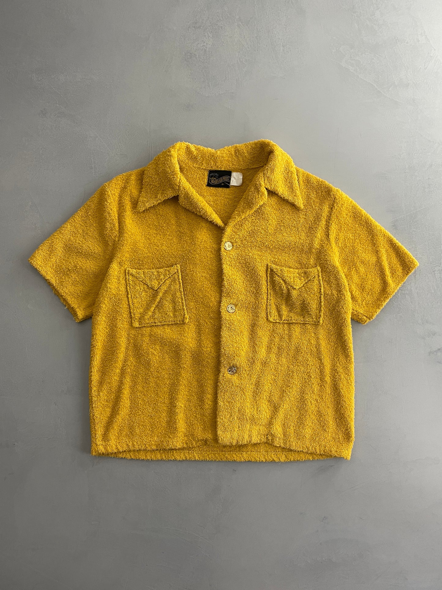 70's Terry Towelling Shirt [M]