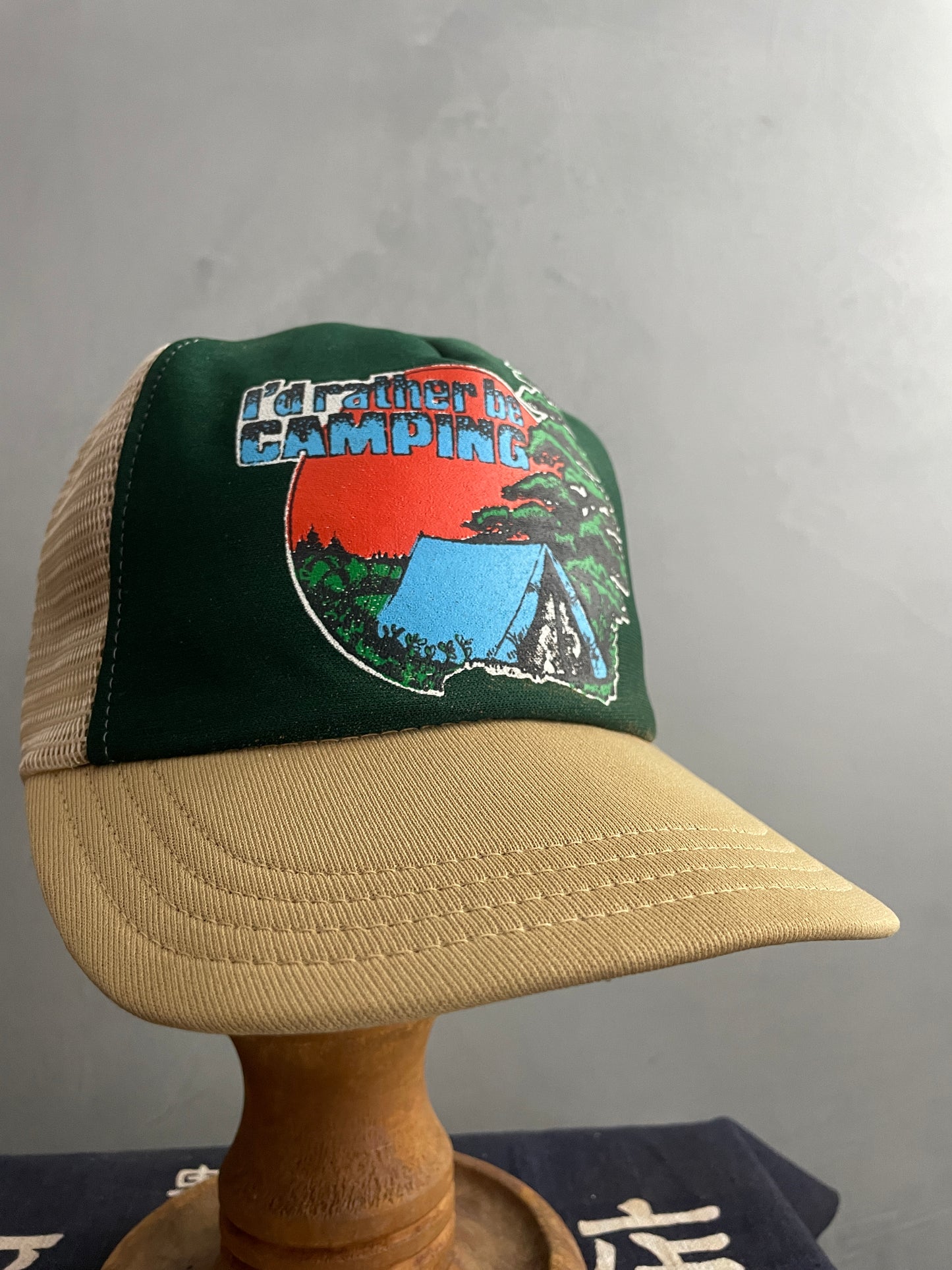 'I'd Rather be Camping' Trucker Cap