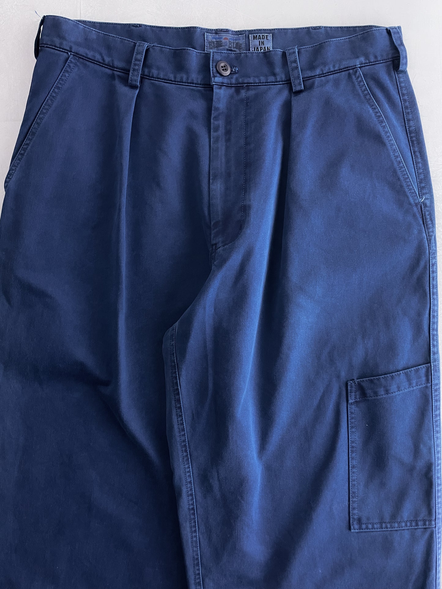 Indigo Dyed Work Pants [34"]