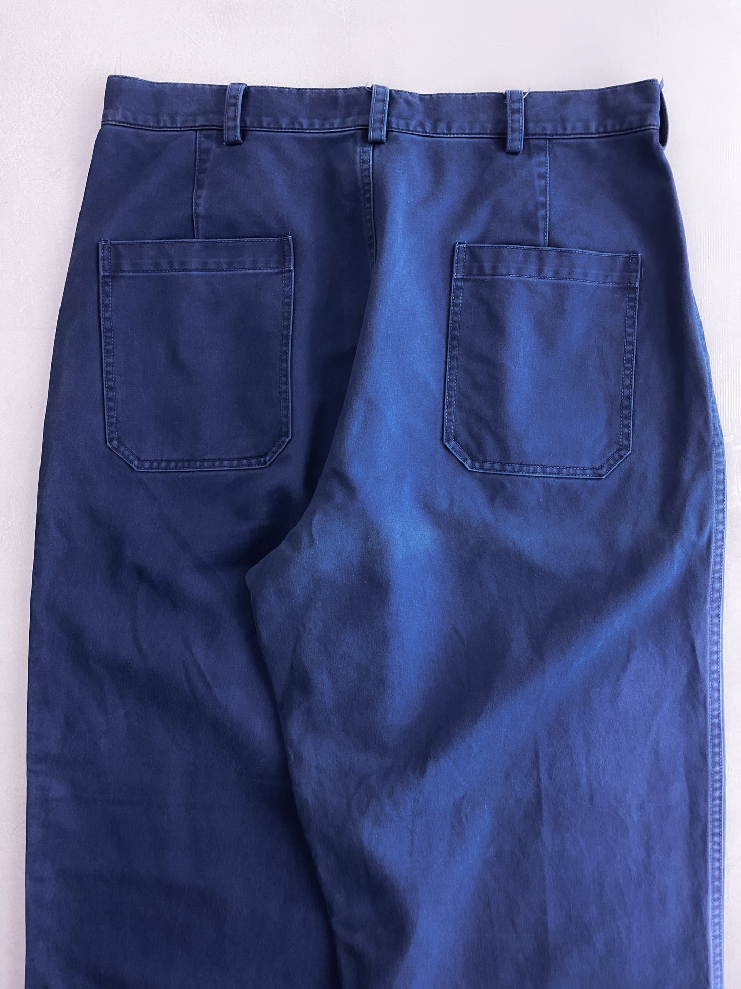 Indigo Dyed Work Pants [34"]