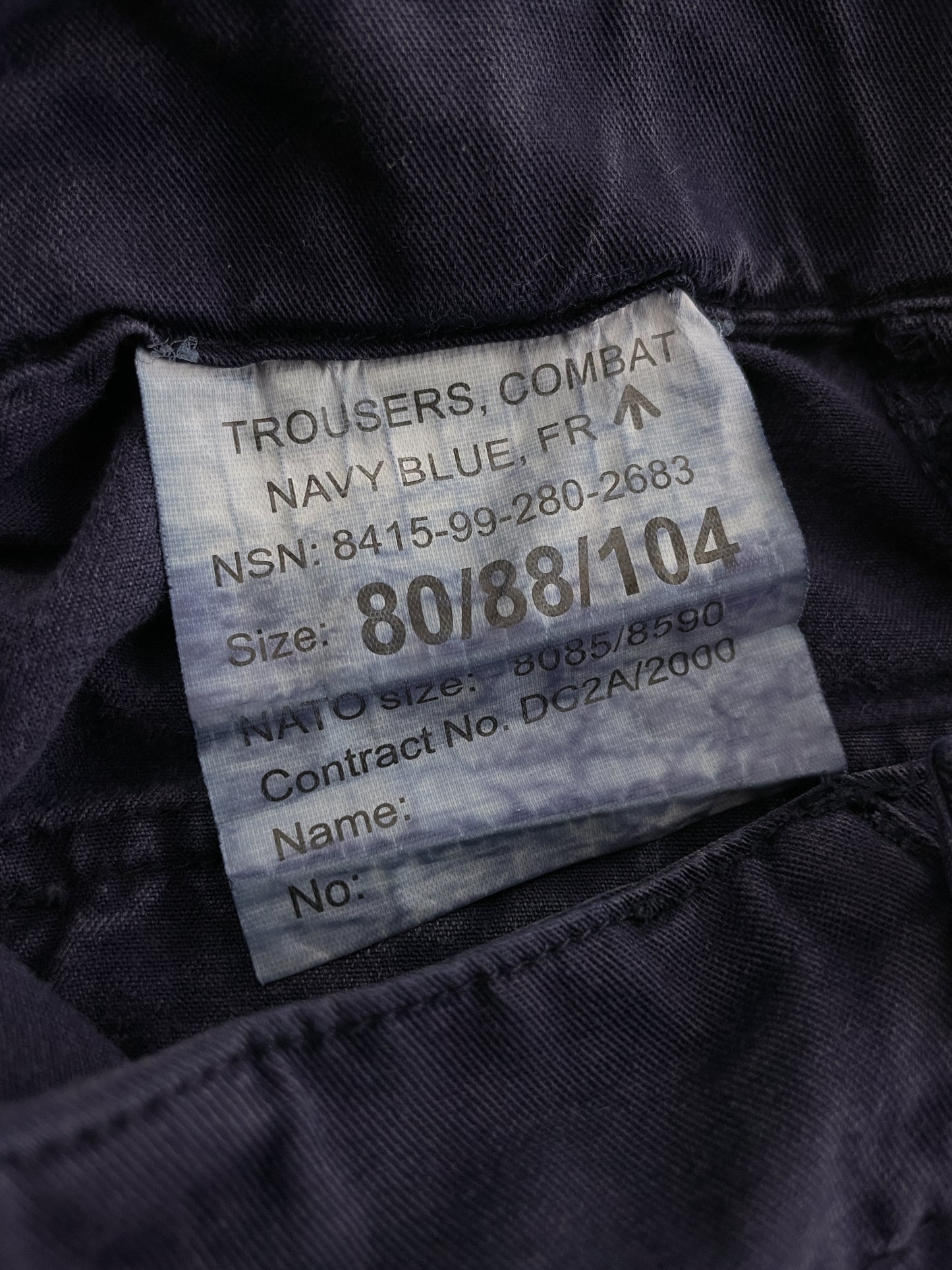 British Navy Combat Pants [34"]