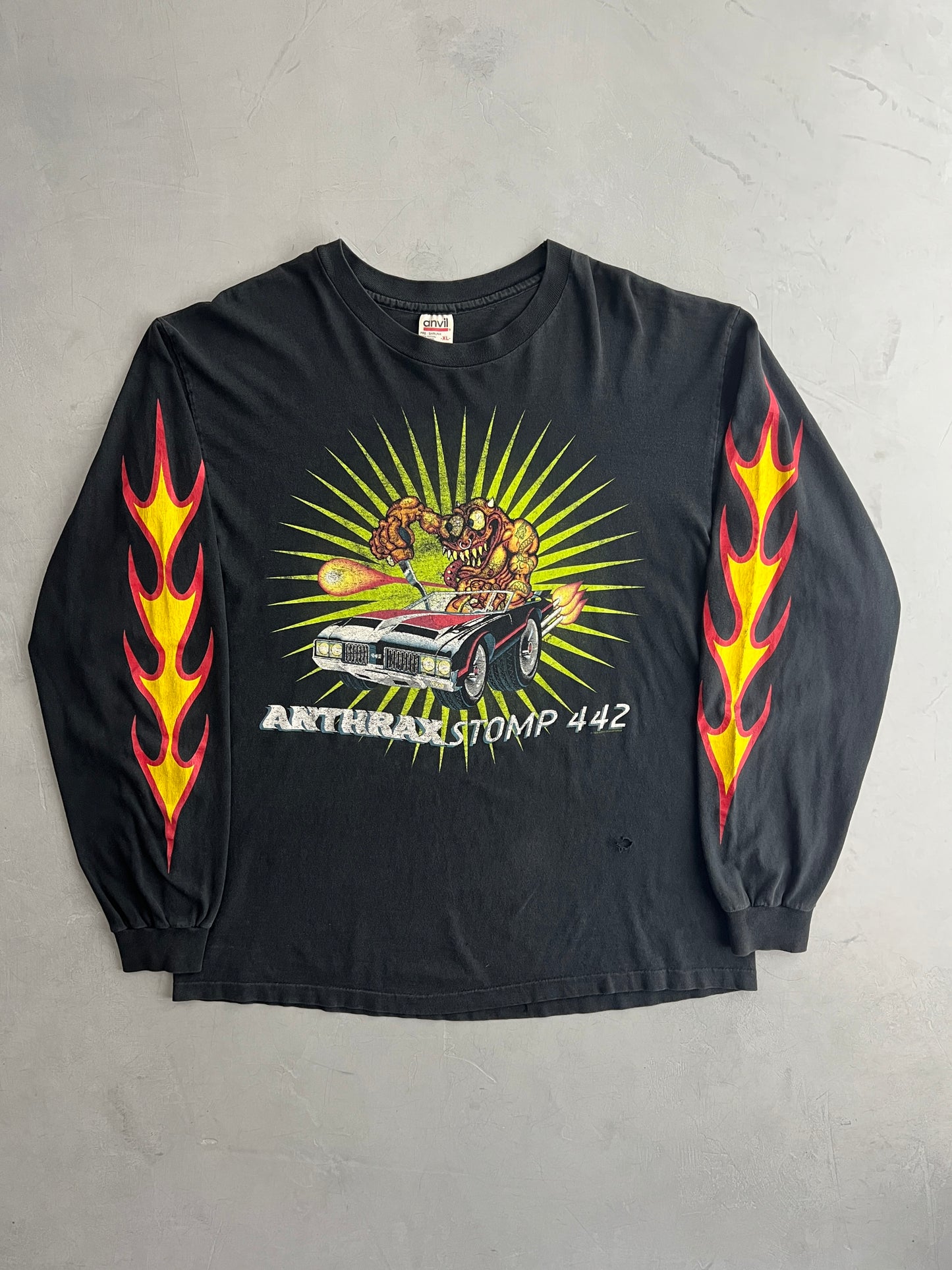 '95 Anthrax 'Stomp' Long Sleeve Tee [XL]