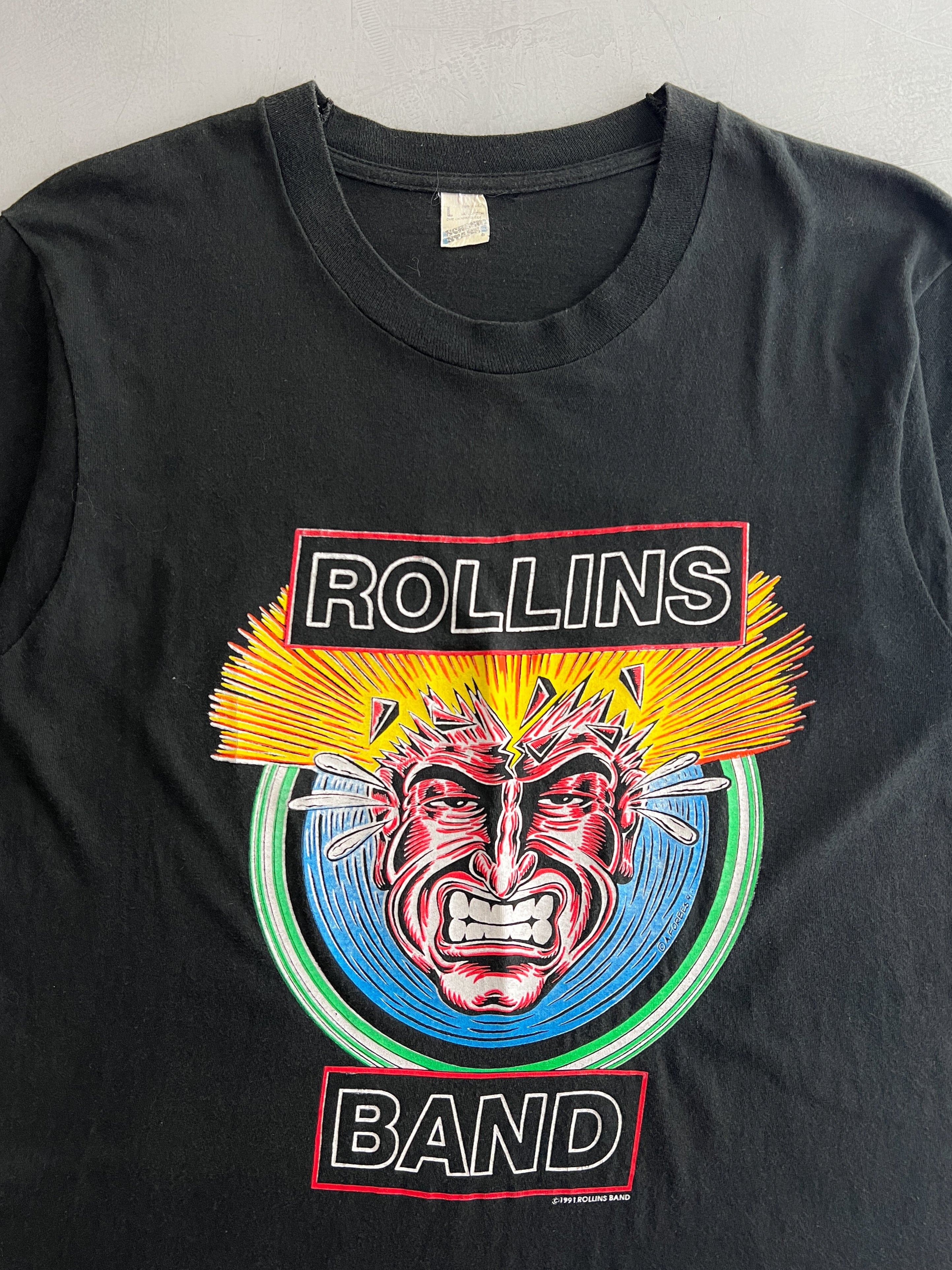 91 Rollins Bands 'The End Of Silence' Tee [L] – The Wilde