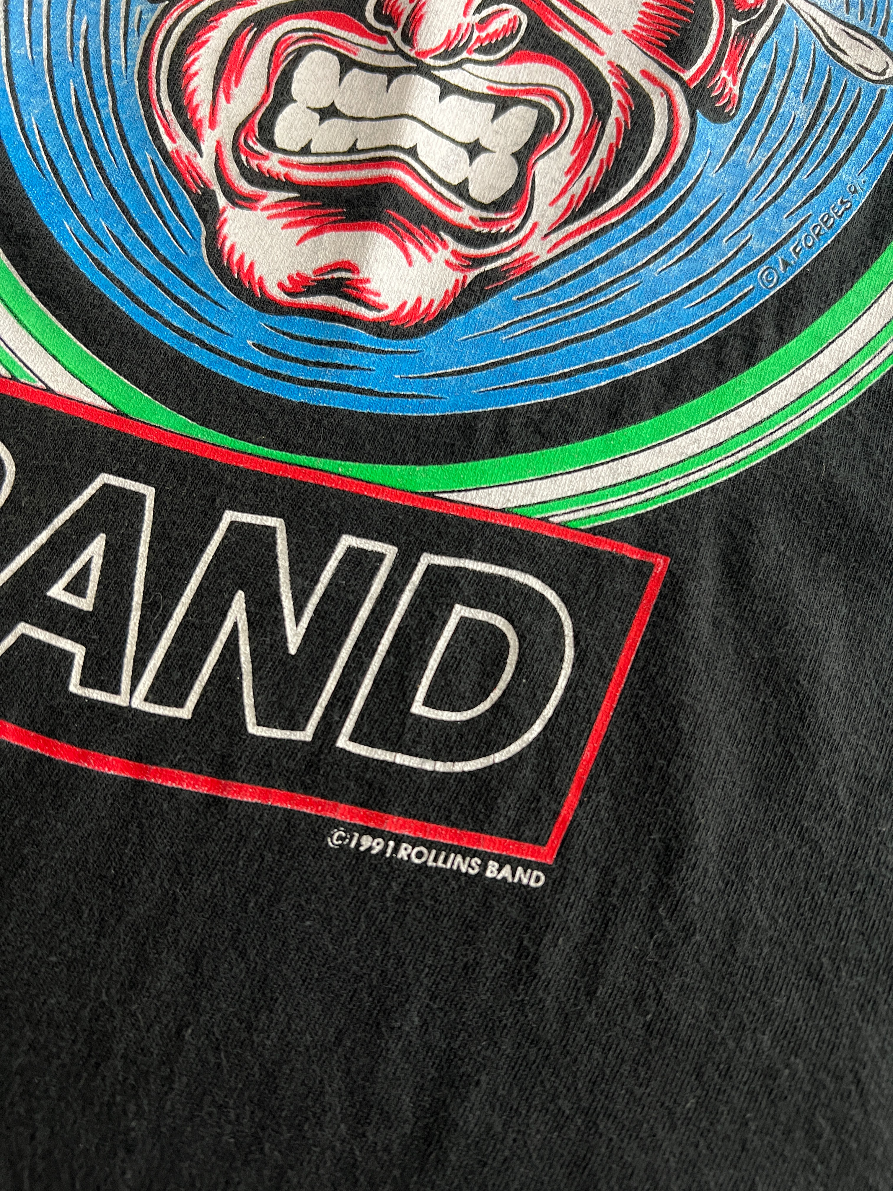 ROLLINS BAND　THE END OF SILENCE Tシャツ　黒　L ROLLINS BAND THE END OF SILENCE Tシャツ 黒 L Rollins Band