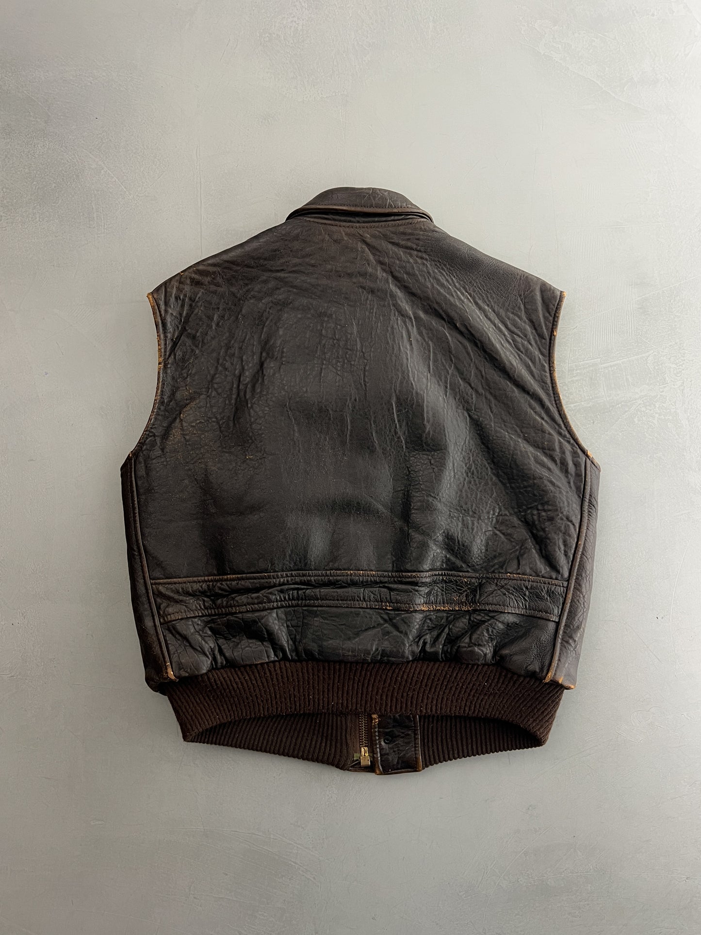 Averix B-9 Leather Vest [L]