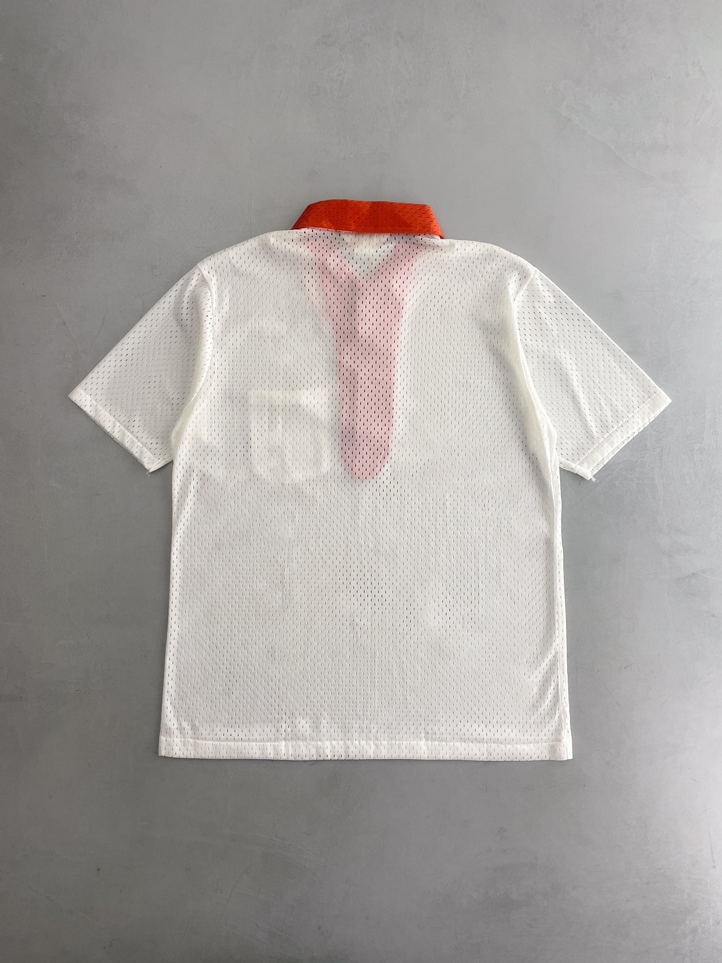 70's Whang Mesh Polo Shirt [L]