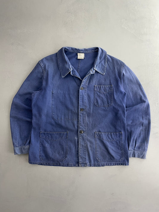 Faded French Chore Jacket [L]