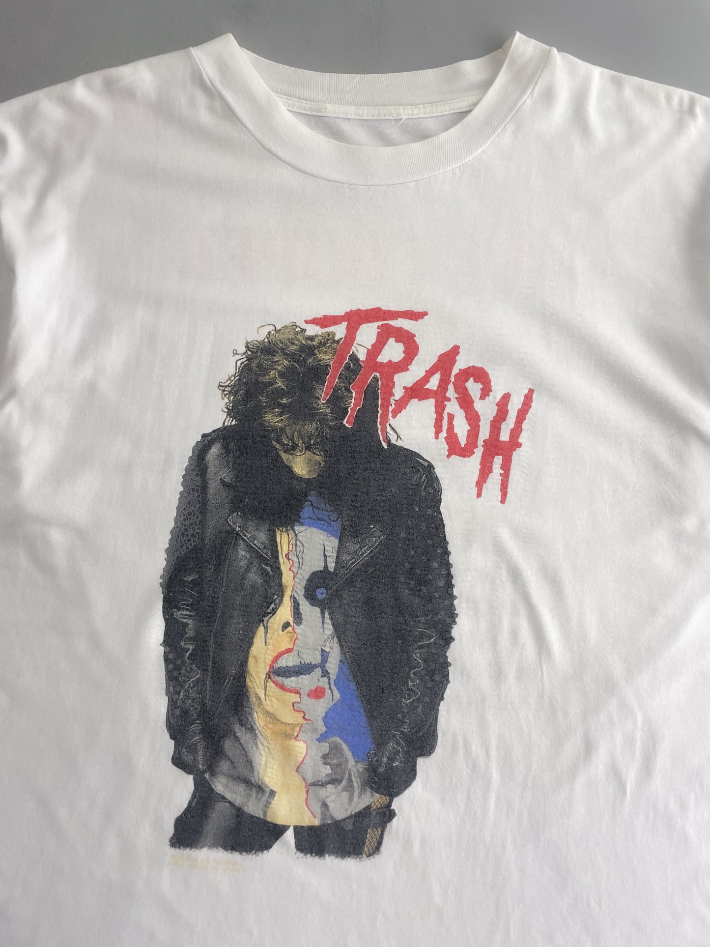 89/90 Alice Cooper 'TRASH' Europe Tour Tee [XL]