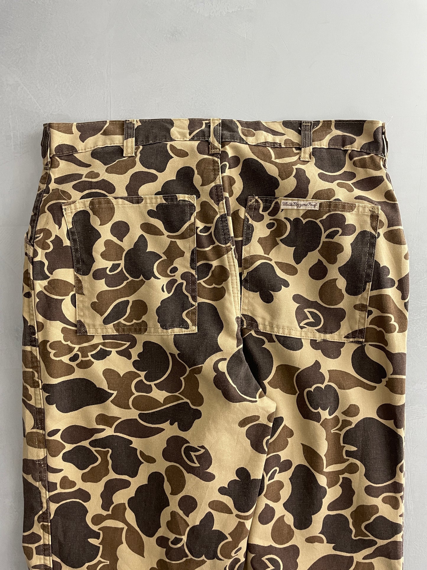 Quilted Duck Camo Hunting Pants [34"]