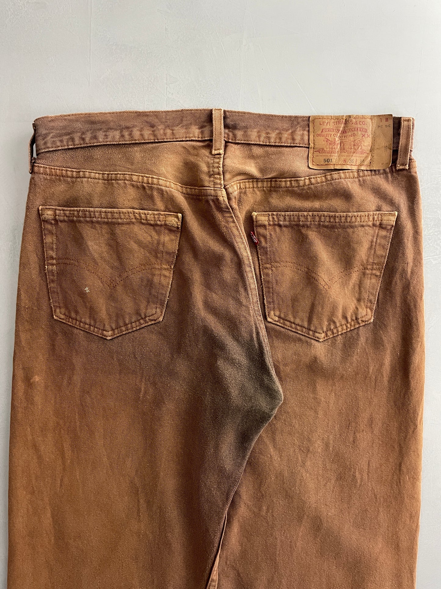 Made in USA Levi's 501's [36"]