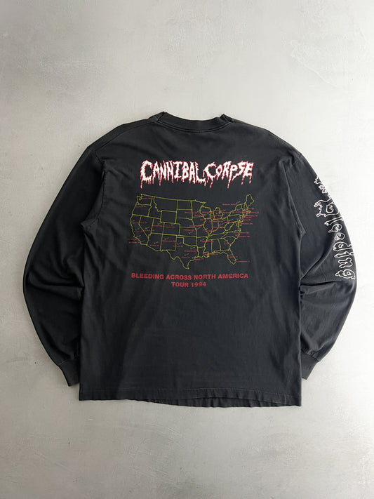 '94 Cannibal Corpse 'Bleeding Across North America' Tour Tee [XL]