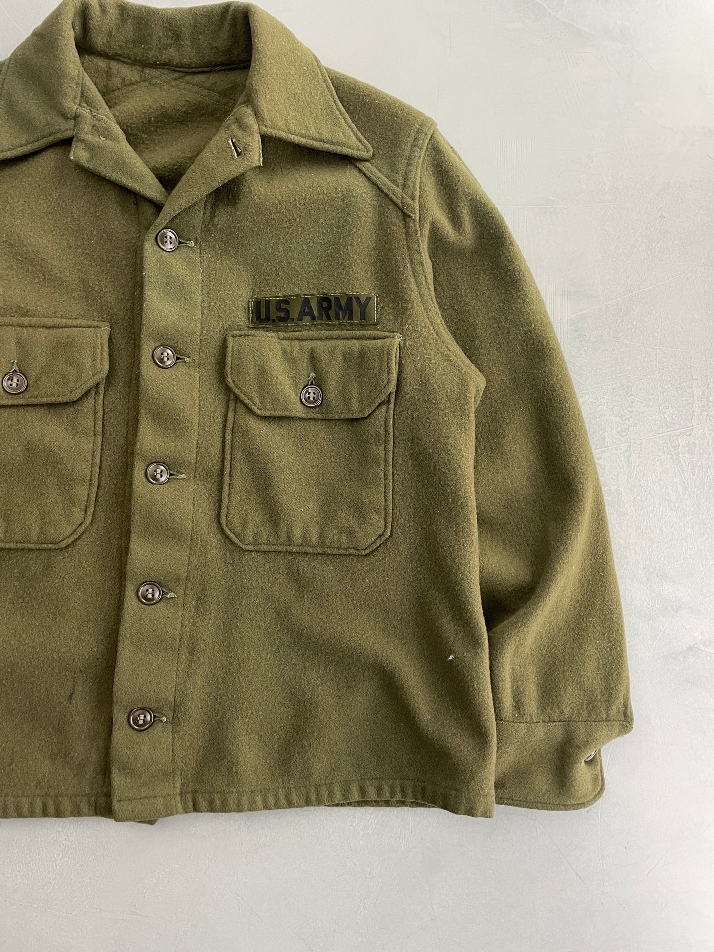 50's U.S. Army Wool Shirt [M]