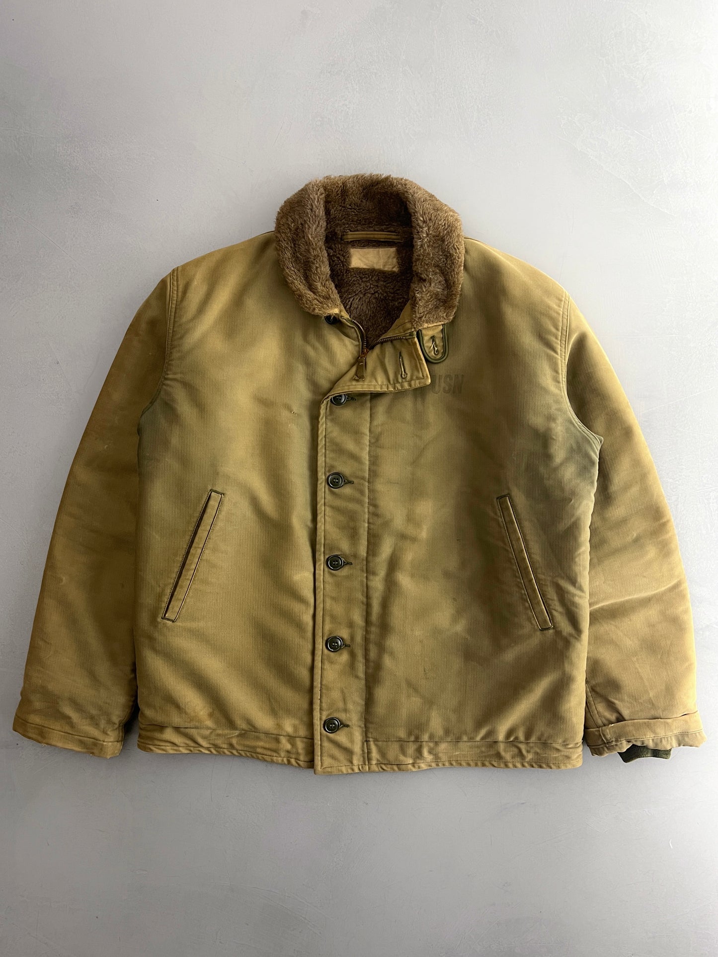 40's U.S.N. N-1 Deck Jacket [L]