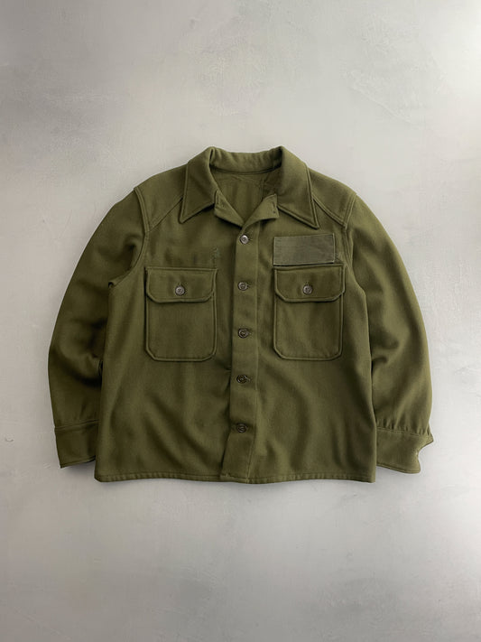 50's U.S. Army Wool Shirt [M/L]