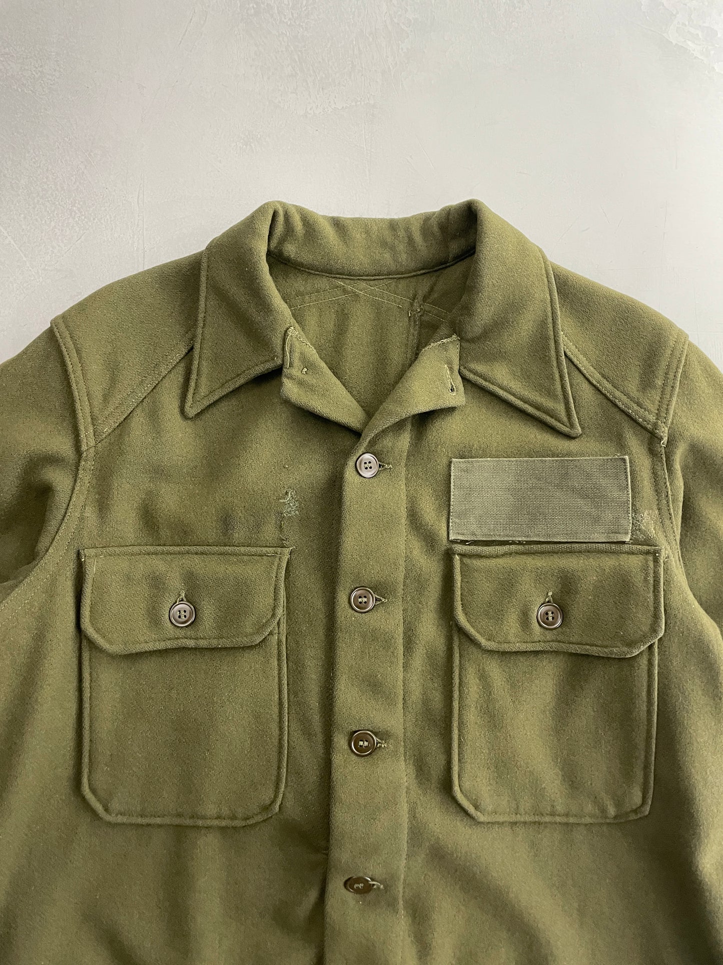 50's U.S. Army Wool Shirt [M/L]