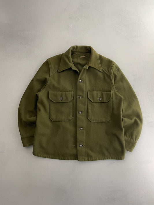 50's U.S. Army Wool Shirt [L]