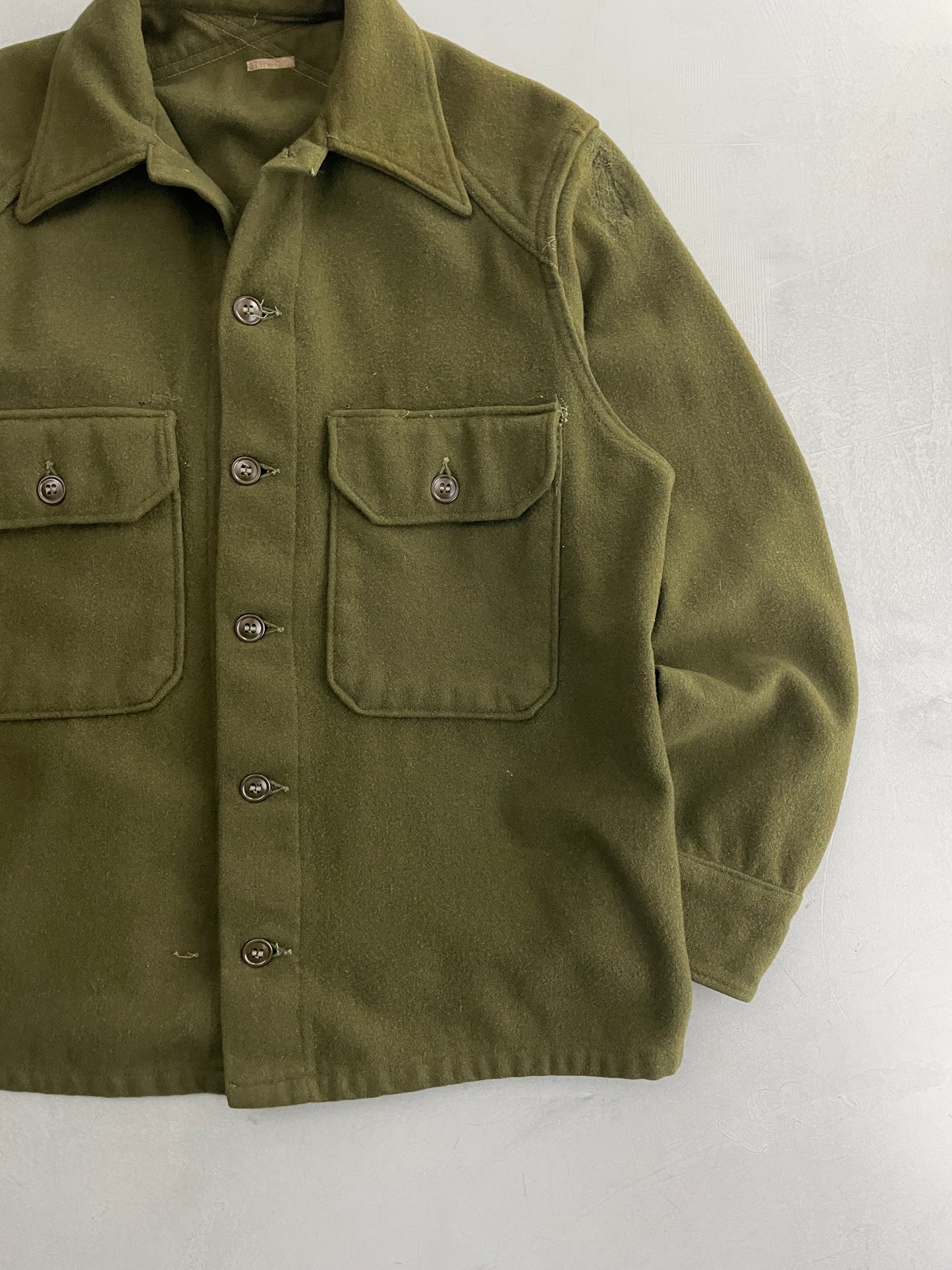 50's U.S. Army Wool Shirt [L]