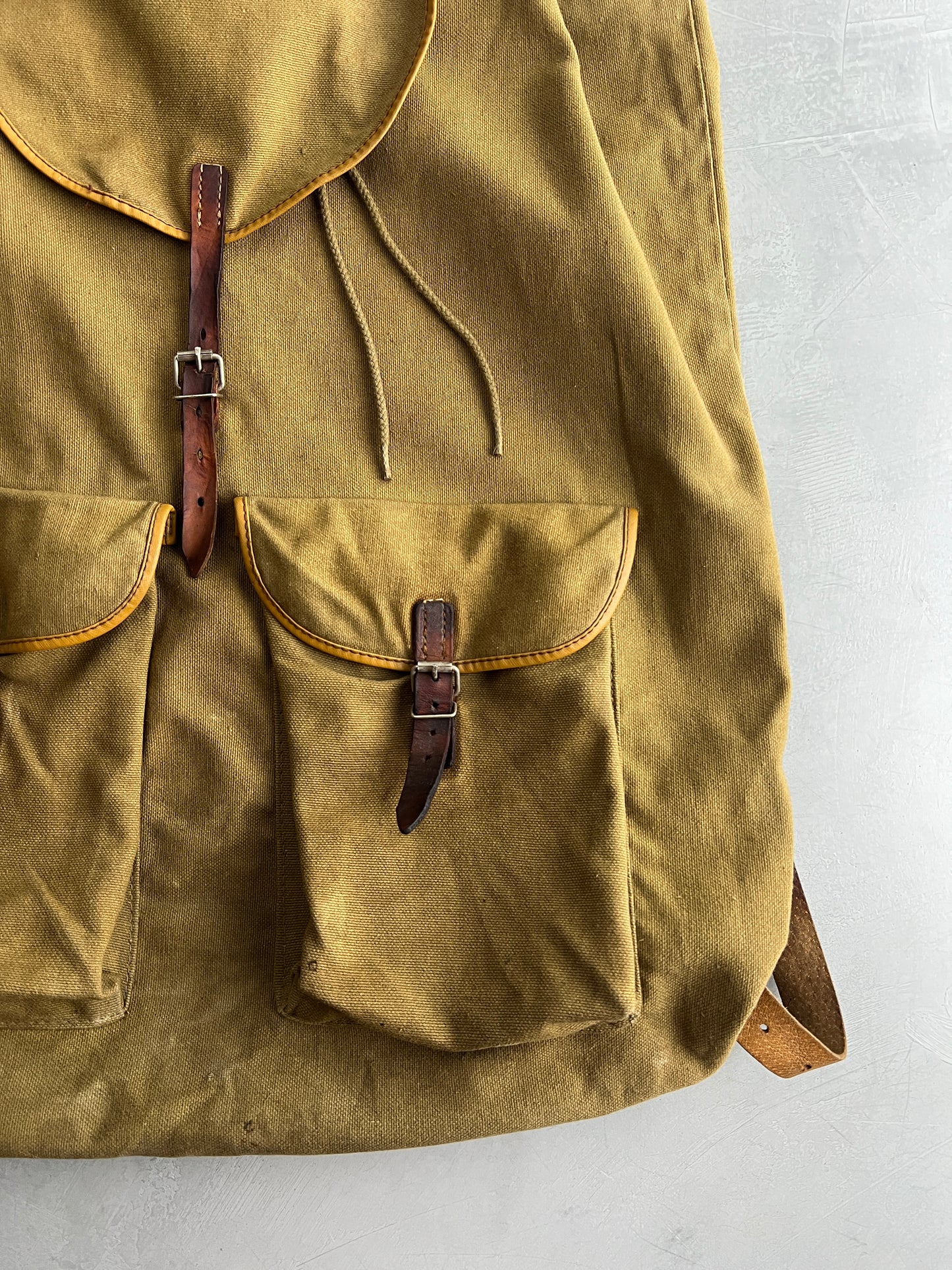 French Canvas Backpack