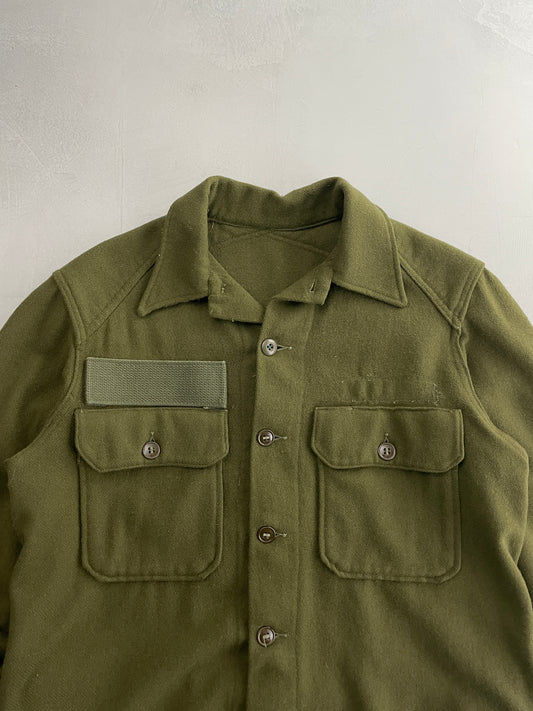 50's U.S. Army Wool Shirt [M]