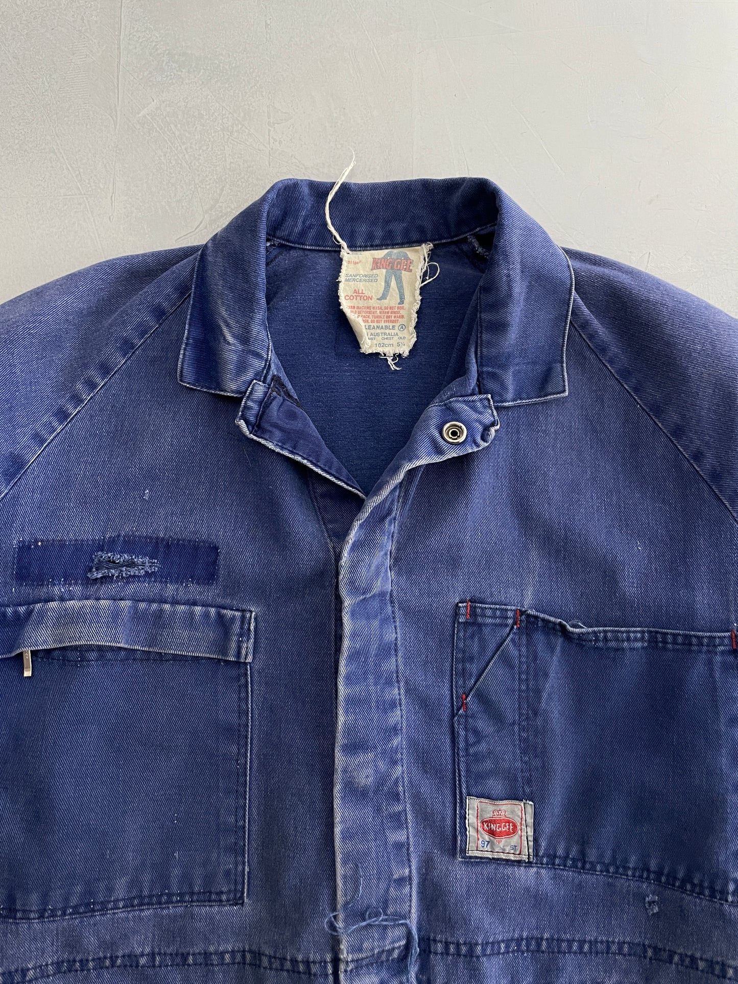 Faded King Gee Mechanic Jacket [M]