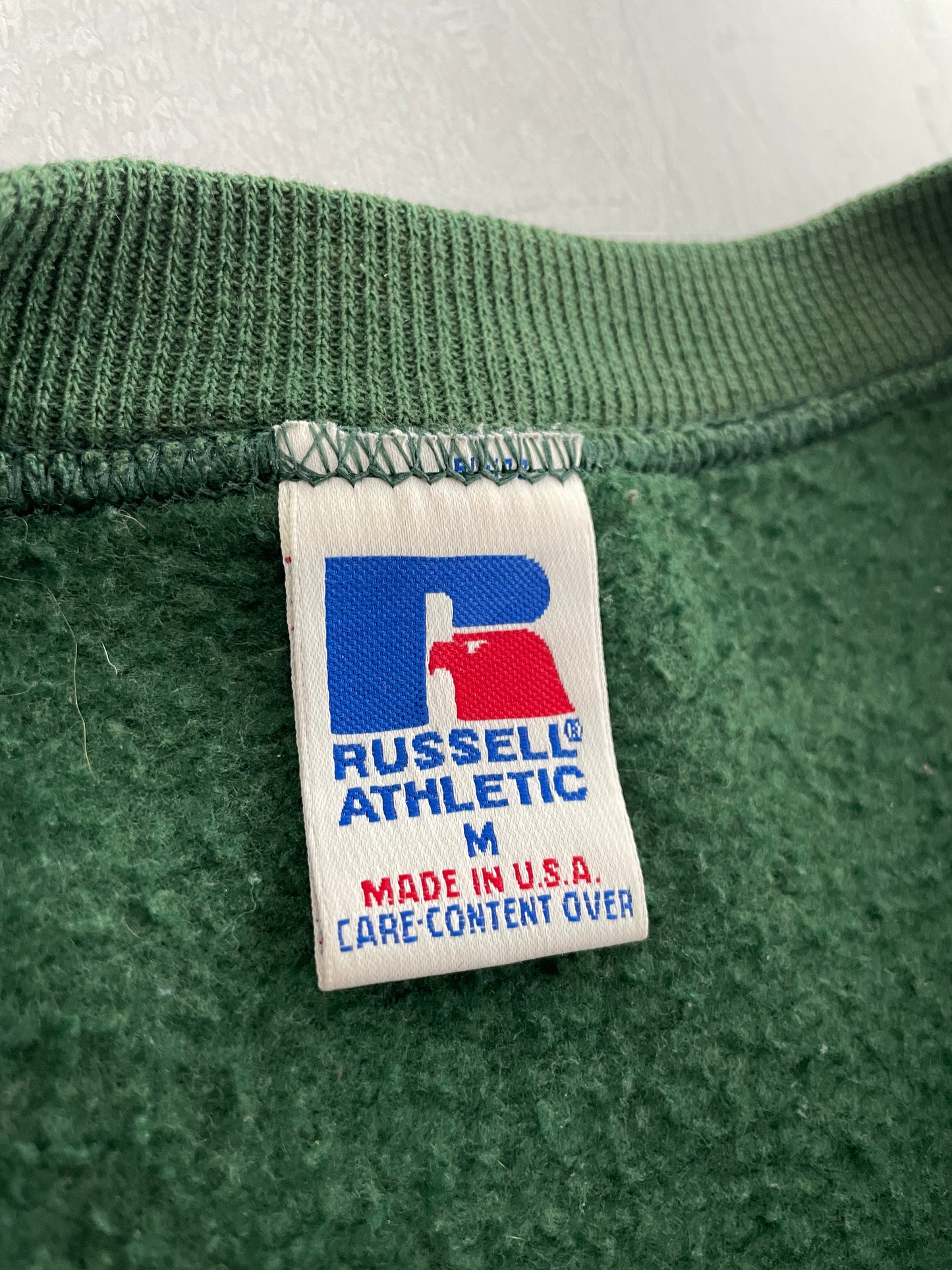 Faded Made in USA Blank Russell Sweatshirt [L]
