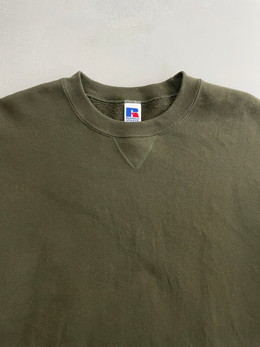Faded Blank Russel Sweatshirt [XL]