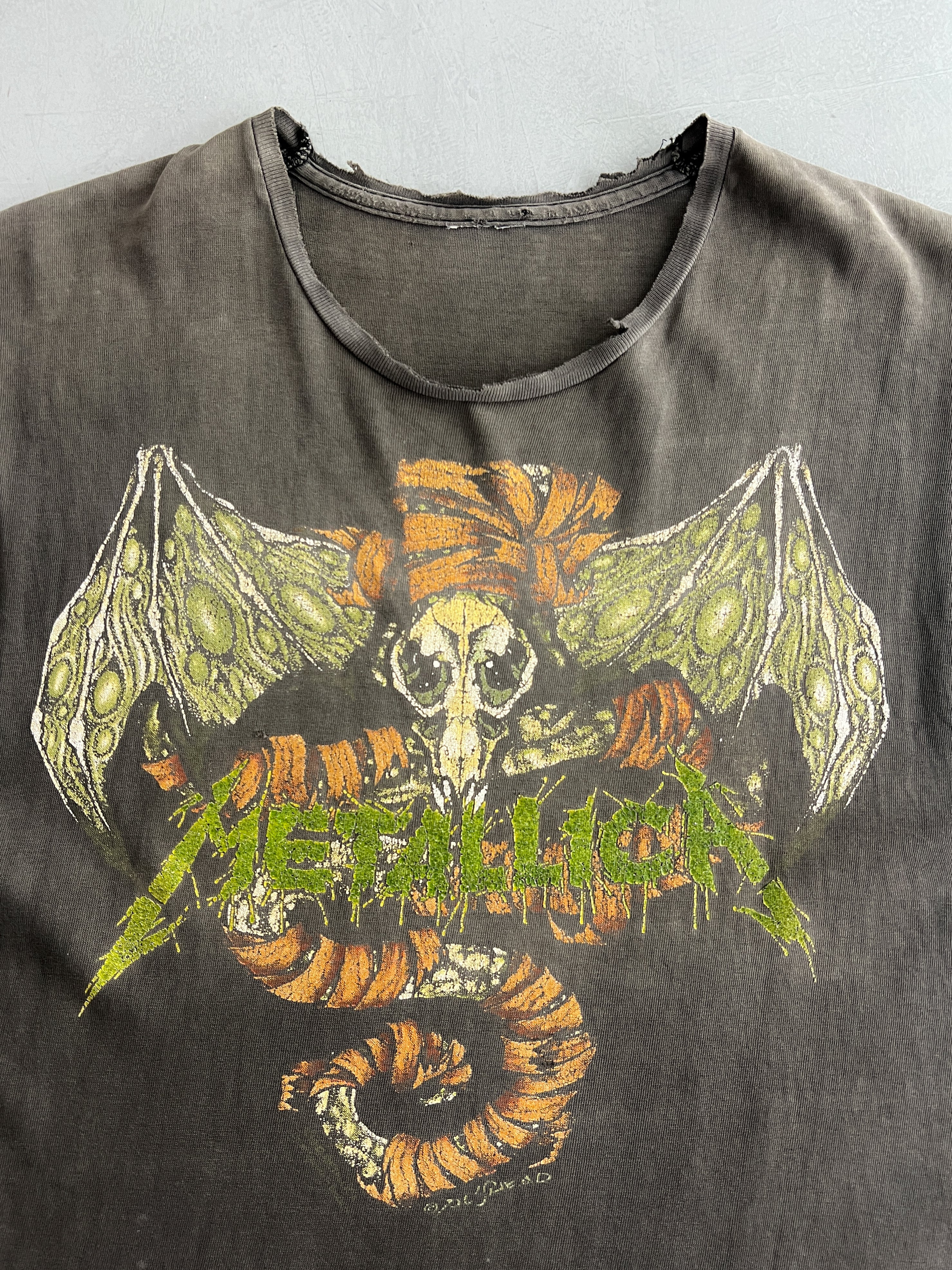 Thrashed 80 s Metallica Pushead Tank Top L The Wilde Merchant