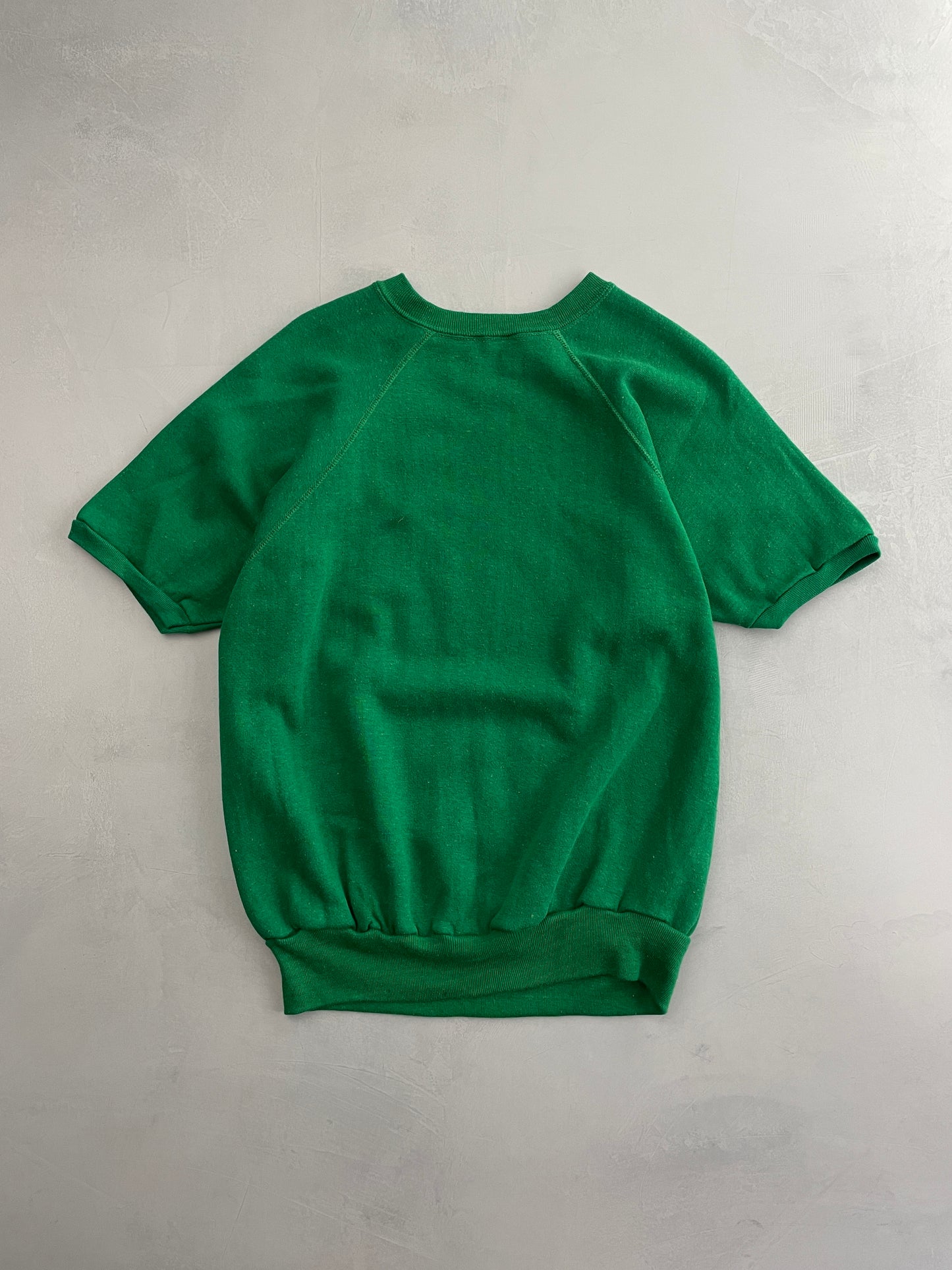 Faded Made in USA Short Sleeve Sweatshirt [L]