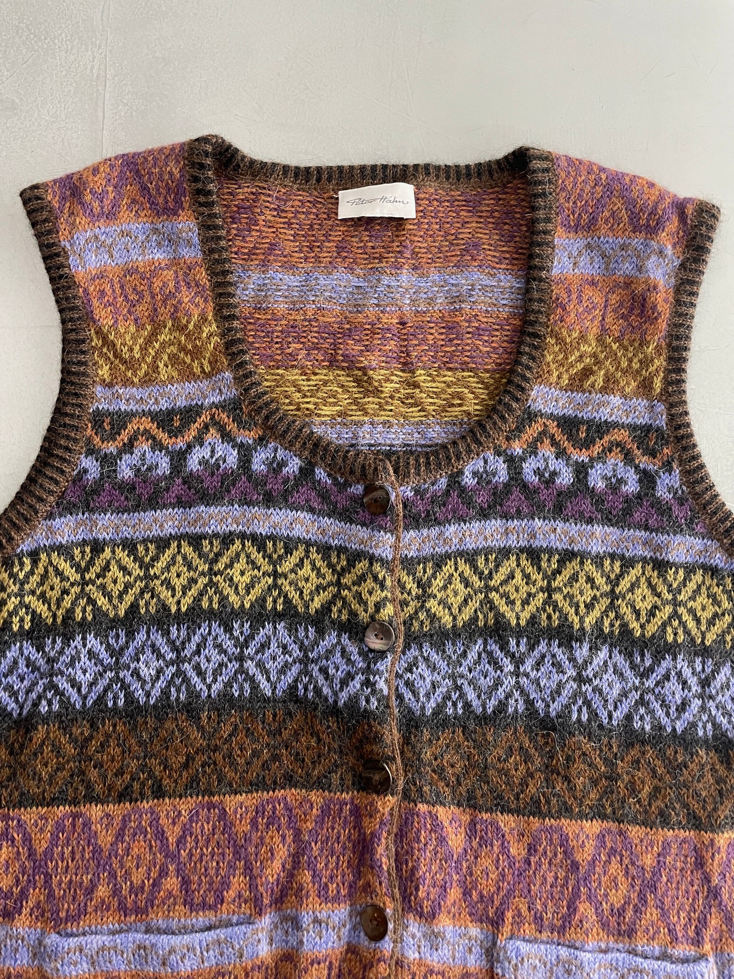 Peter Hahn Knit Vest [M]