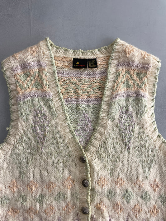 Liz Sport Knit Vest [M]