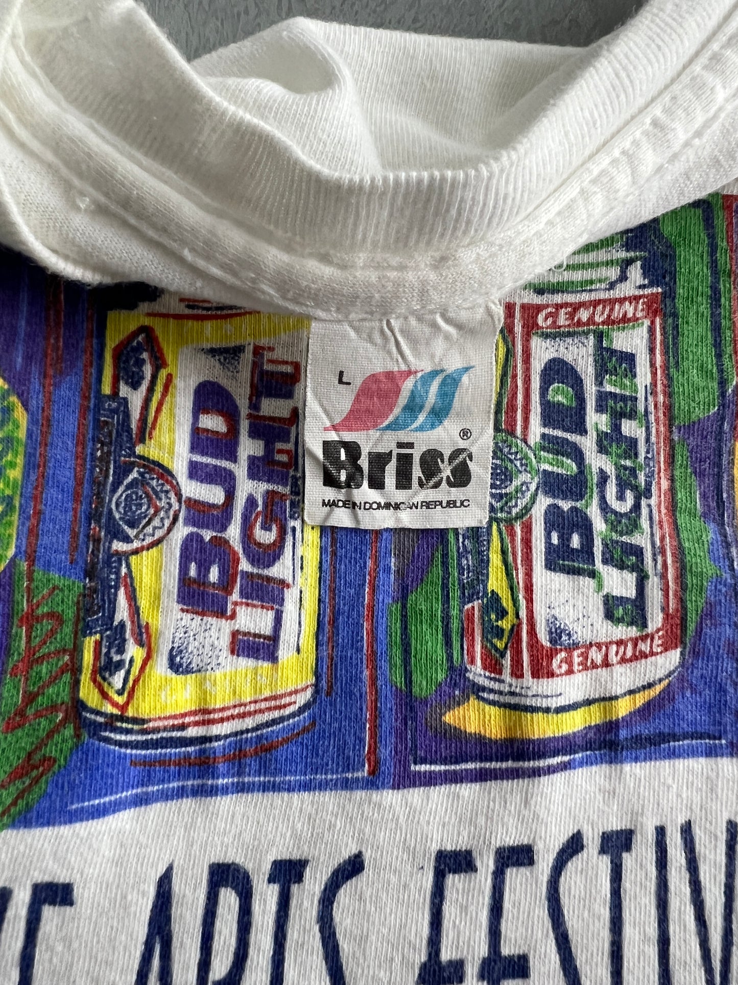 90's Coconut Grove Bud Light Tee [L]