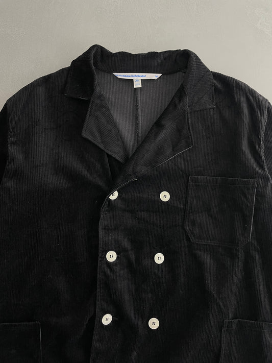 Double Breasted Cord Work Coat [L/XL]