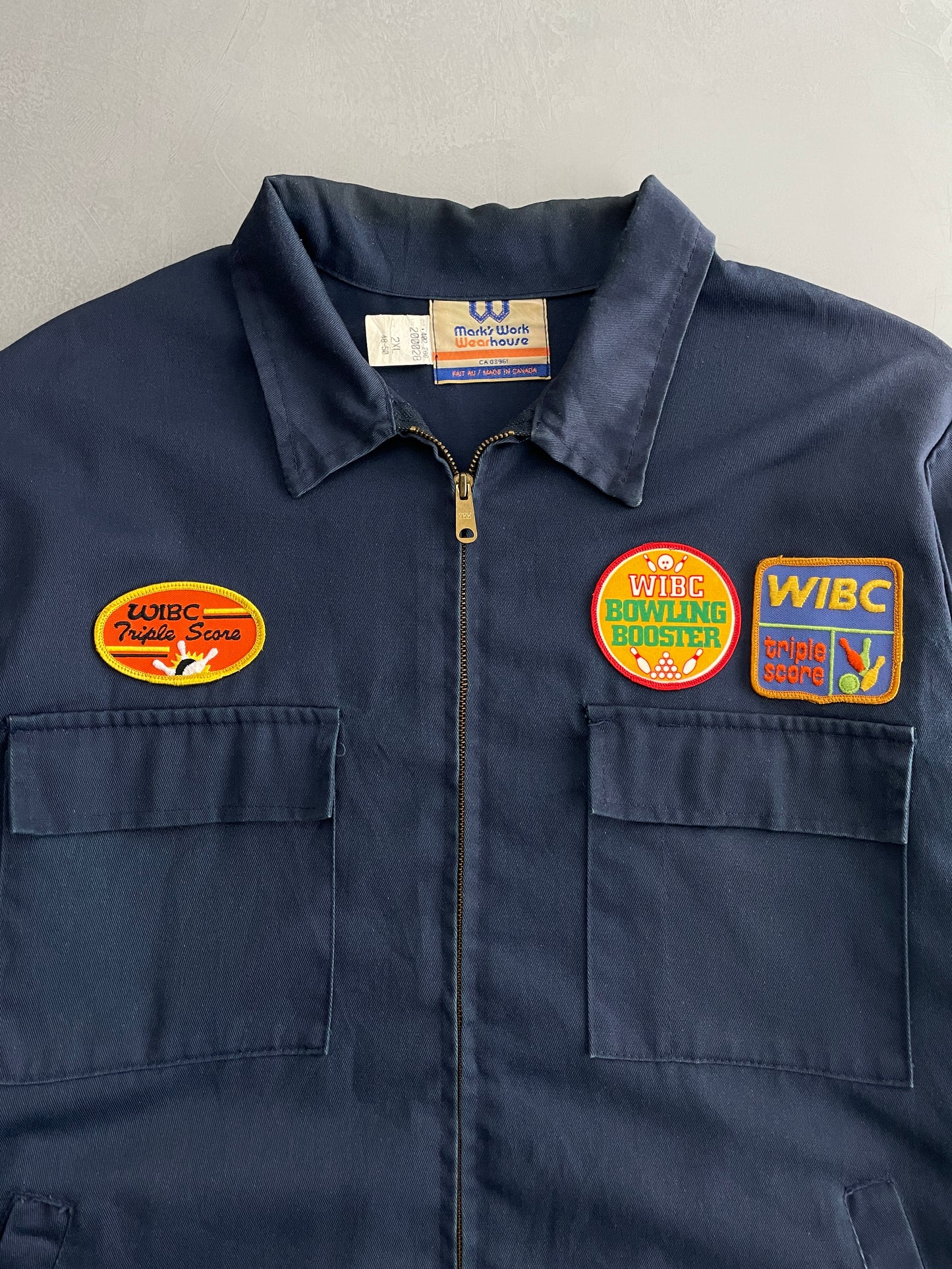 Bowling Patched Mechanic Jacket [XL/XXL]