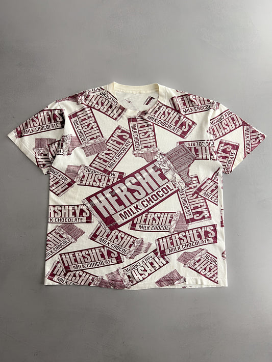 90's Hersheys Chocolate AOP Tee [XL]