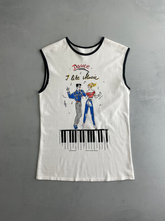 'I Like Music' Tank Top [M]