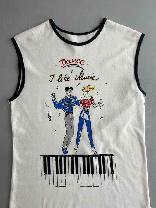 'I Like Music' Tank Top [M]