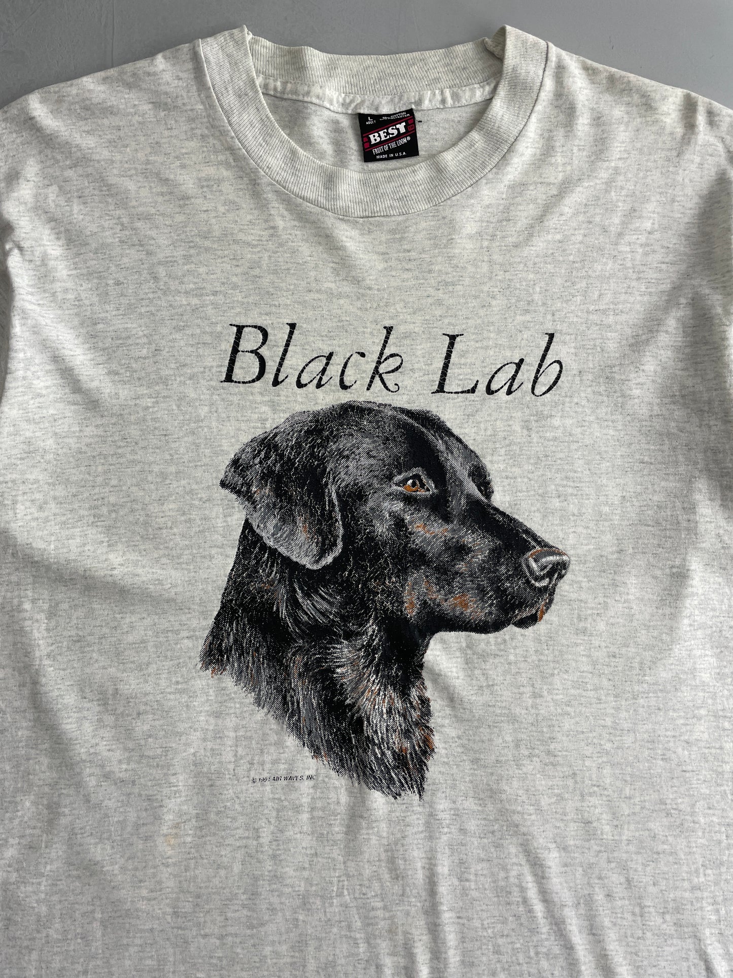 '91 Black Lab Tee [L]